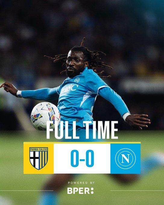 米乐体育-【意甲】那不勒斯三中门框0比0帕尔马，绝杀点球被吹